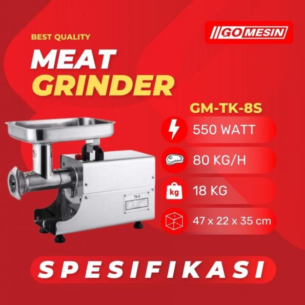 Meat Grinder GM-TK8S Mesin Penggiling Daging 3