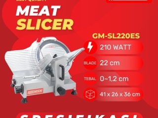 Meat Slicer GM-SL220ES Mesin Pengiris Daging