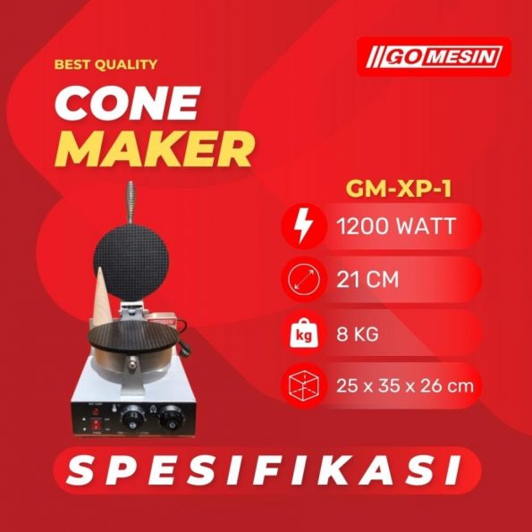 Mesin Cone Maker GM XP 1 2
