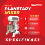 Planetary Mixer GM-B20 1