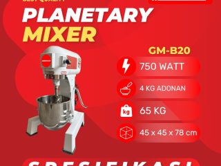 Planetary Mixer GM-B20 Mixer Roti