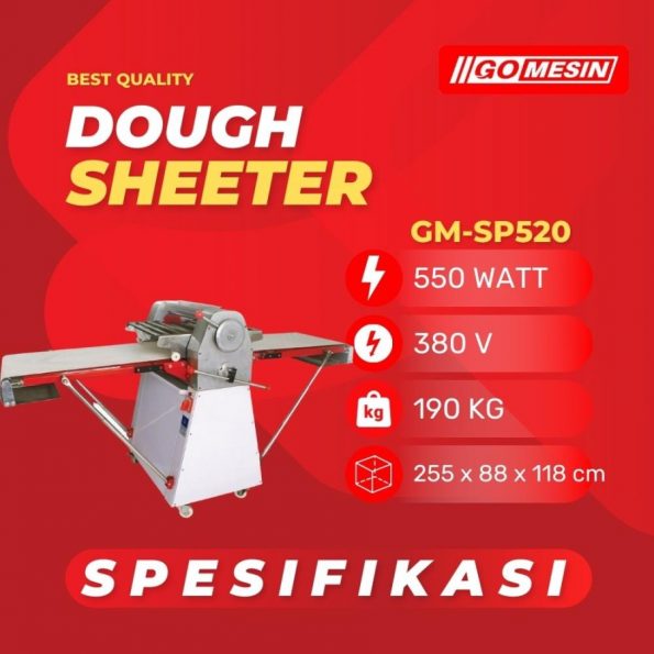 Dough Sheeter GM SP520 b