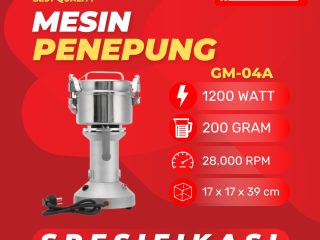 Mesin Penepung GM-04A Grinder