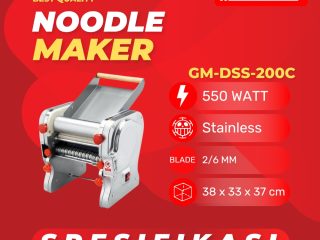Noodle Maker GM-DSS-200C Mesin Cetak Mie