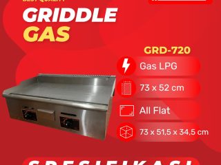 Griddle Kualitas Terbaik GRD-720 Pemanggang Gas Full Flat