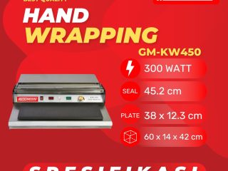Hand Wrapping GM-KW450 Mesin Plastik Wrap