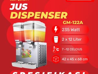 Jus Dispenser GM-122A 2 Tabung