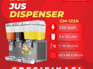 Jus Dispenser GM-123A 3 Tabung