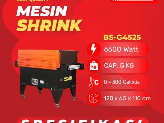Mesin Shrink BS-G4525 Mesin Packing Plastik Wrap