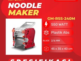 Noodle Maker GM-RSS-240M Mesin Cetak Mie