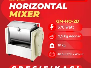 Horizontal Mixer GM-HO-2D Mixer Roti