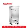 Mesin Rice Steamer RSC-12 untuk Pengukusan Nasi Komersial UMKM